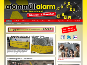 atommuell-alarm.info website preview