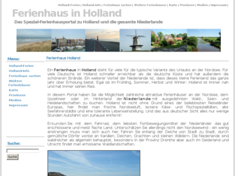 ferienhaus-in-holland.net website preview