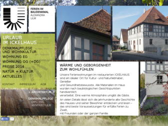 urlaub-im-ickelhaus.de website preview