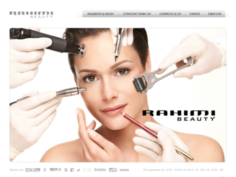 rahimi-beauty.de website preview