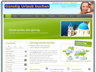 guenstigurlaubbuchen.com website preview
