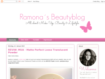 ramonas-beauty-blog.blogspot.com website preview