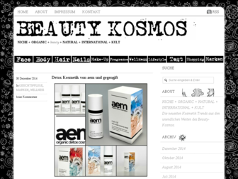 beauty-kosmos.de website preview