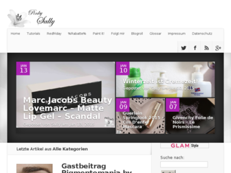 pinkysally.de website preview