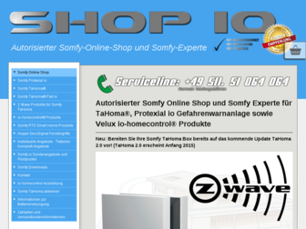 shop-io.de website preview