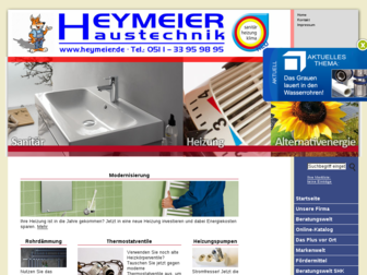 heymeier.de website preview