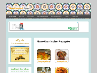 marokkanisch-essen.de website preview