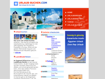 urlaub-buchen.com website preview