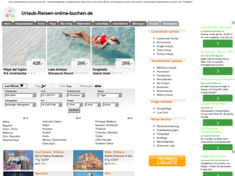 urlaub-reisen-online-buchen.de website preview