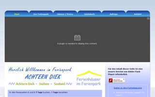 ferienhaeuser-wagner.de website preview