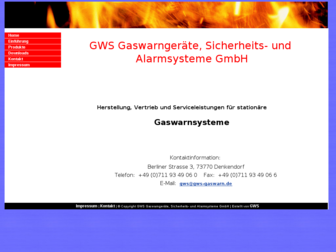 gws-gaswarngeraete.de website preview
