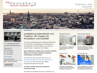 henneberg-haustechnik.de website preview