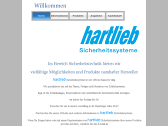 hartlieb-sicherheit.com website preview
