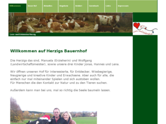 herzigbauernhof.de website preview