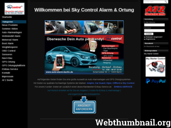 auto-alarm-berlin-shop.de website preview