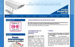 evertz-protect.de website preview