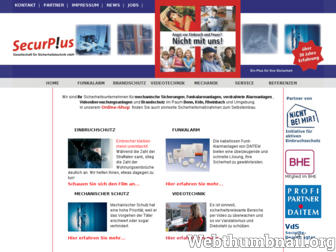 securplus.de website preview