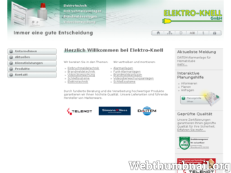 elektro-knell.de website preview