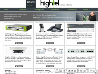 hightel.de website preview