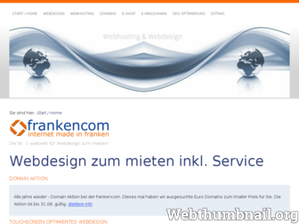 frankencom.net website preview
