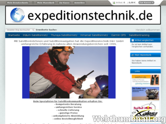 expeditionstechnik.de website preview