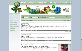 mainz-bingen.internet-verschenkmarkt.de website preview