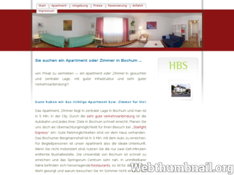 apartment-vermietung-bochum.de website preview