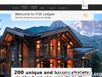 foxlodges.com website preview