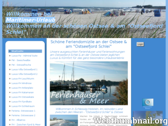 maritimer-urlaub.de website preview
