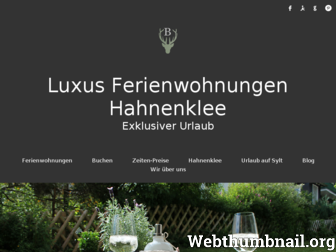 luxus-ferienwohnungen-hahnenklee.de website preview