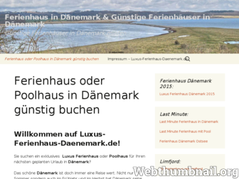 luxus-ferienhaus-daenemark.de website preview