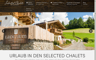 selected-chalets.com website preview