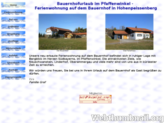 bauernhofurlaub-graf.de website preview