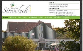 strandeck.de website preview