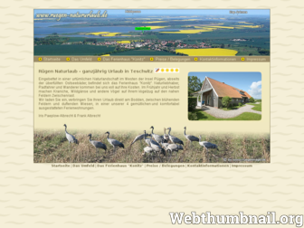 ruegen-natururlaub.de website preview