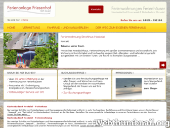 ferienanlage-friesenhof.de website preview