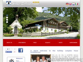 haus-schoenbrunn.de website preview