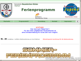neuenkirchen-voerden.ferienprogramm-online.de website preview