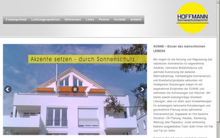 hoffmann-sonnenschutz.de website preview