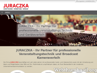juraczka.com website preview