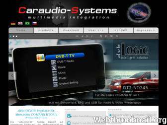 caraudio-systems.de website preview