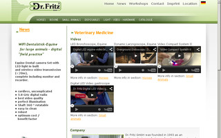 dr-fritz.com website preview