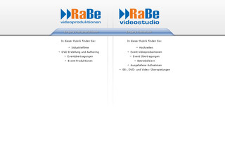 videoproduktionen-rabe.de website preview
