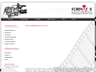 format-x.eu website preview