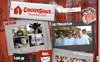 chickenshack.tv website preview