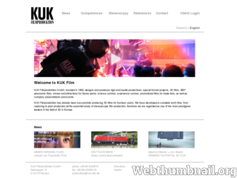 kuk-film.de website preview