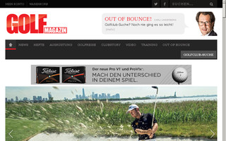 golfmagazin.de website preview