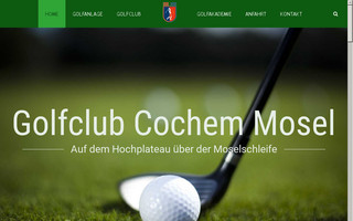 golfcochem.eu website preview