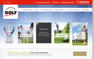 golf-absolute.de website preview