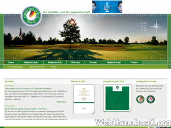leading-golf.de website preview